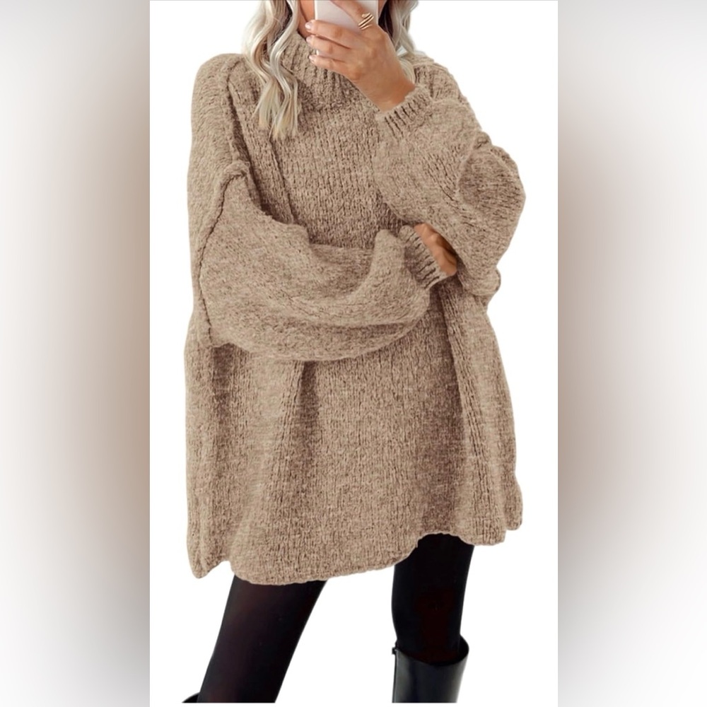 Cozy Tan Women's Sweater